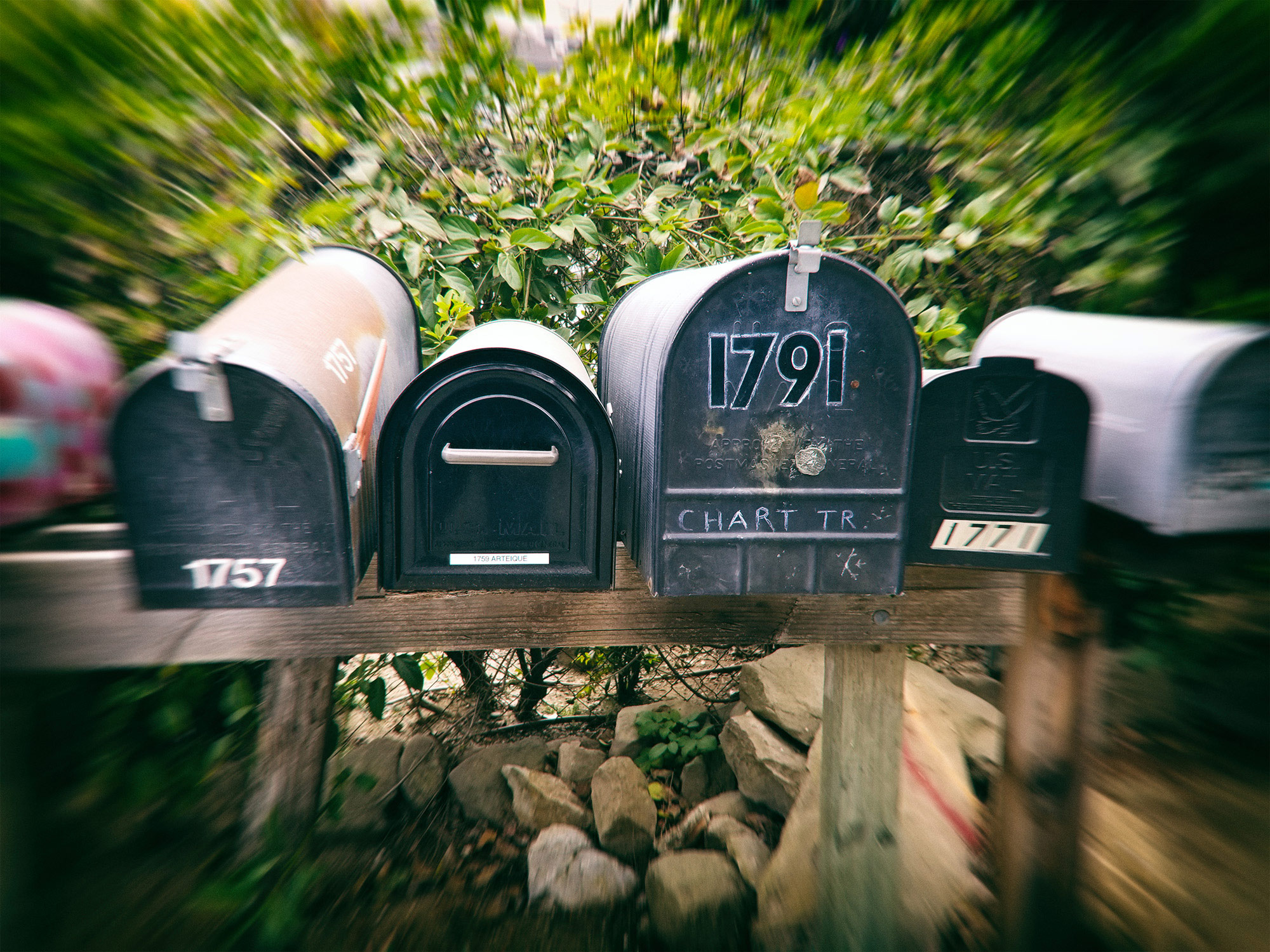  mailboxes ©2018 bret wills