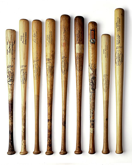 baseball artifacts and memorabilia photography by bret wills