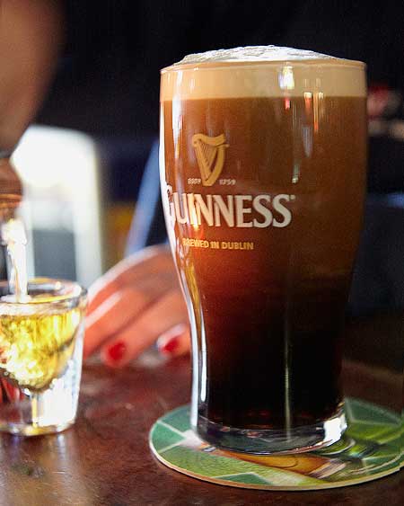 guinness beer and beverage photography