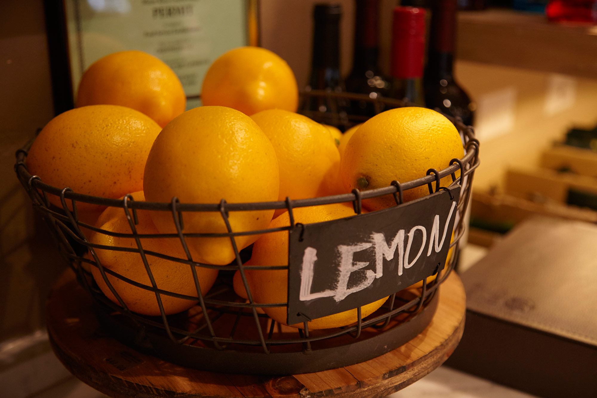   lemons in a bowl ©2018 by bret wills
