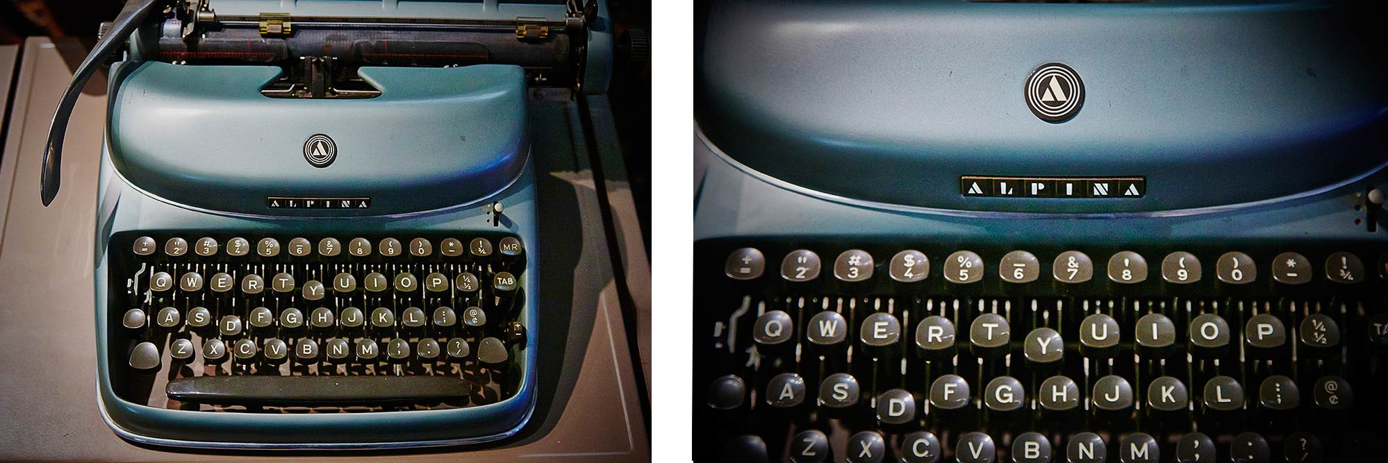 alpina typewriter ©2014 bret wills