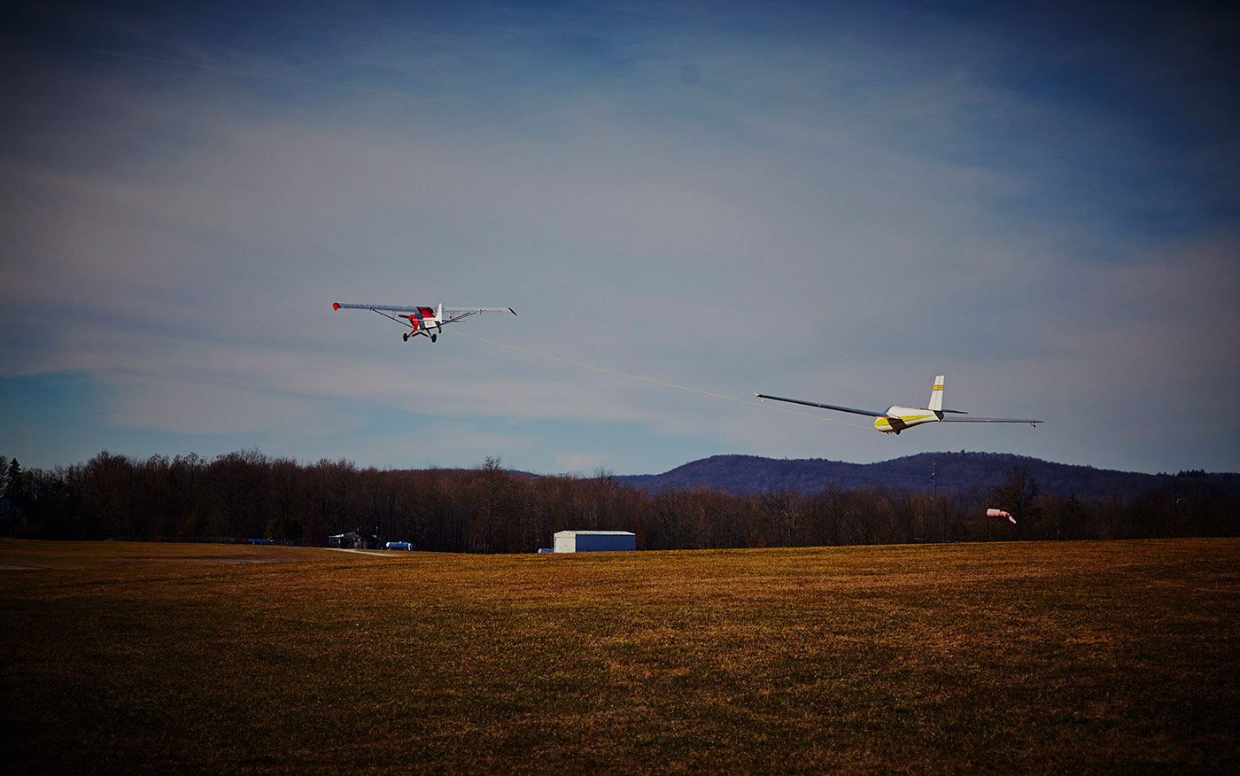 glider training flight ©2014 bret wills