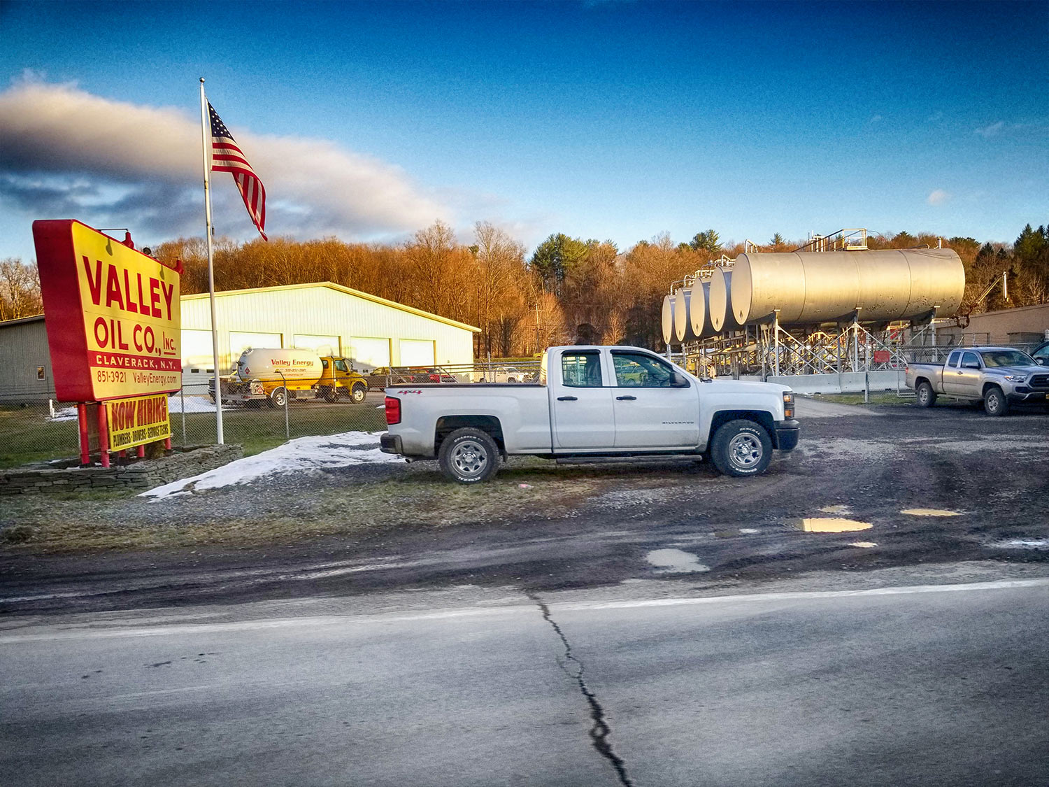 Valley Oil, Claverack, NY©2021 by bret wills