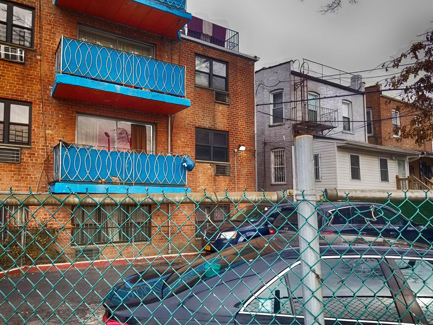 Terraced Apartments, Bronx NY ©2021 by bret wills