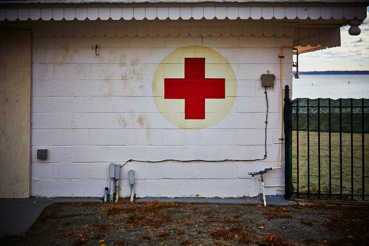 first aid station photo ©2014 bret wills