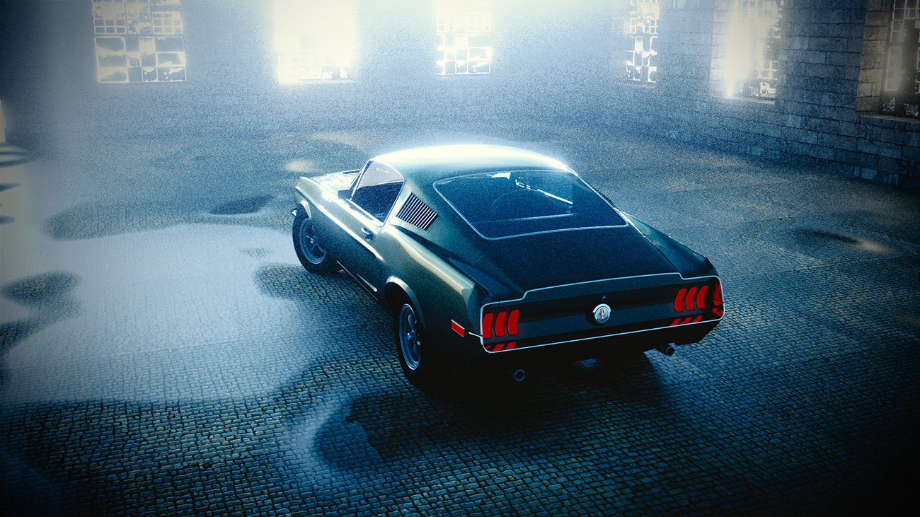 1969 mustang ©2016 by bret wills