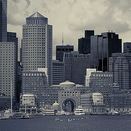 boston skyline photo by bret wills