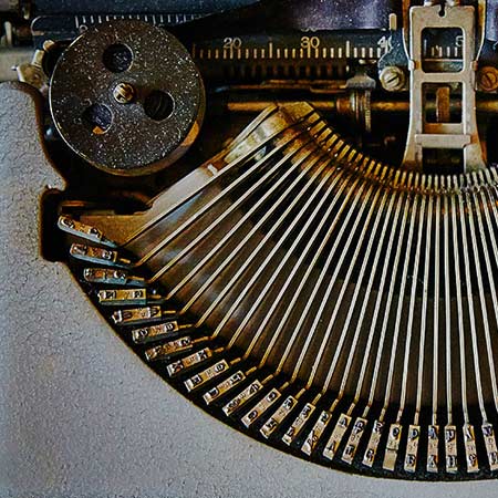 typewriter vintage photo