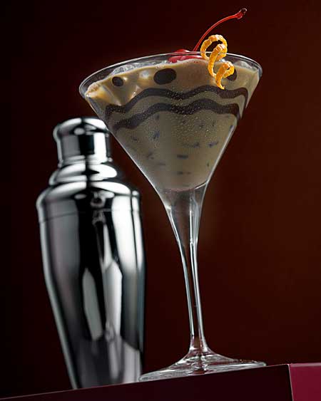 dessert cocktail photography by bret wills