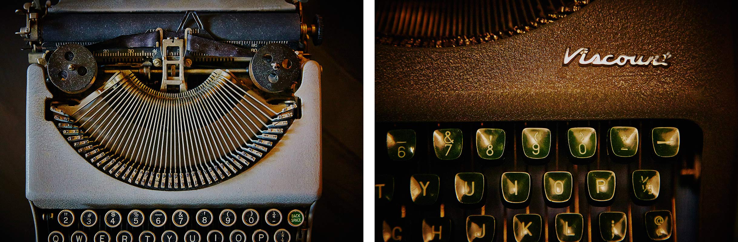 vintage typewriter photography by bret wills
